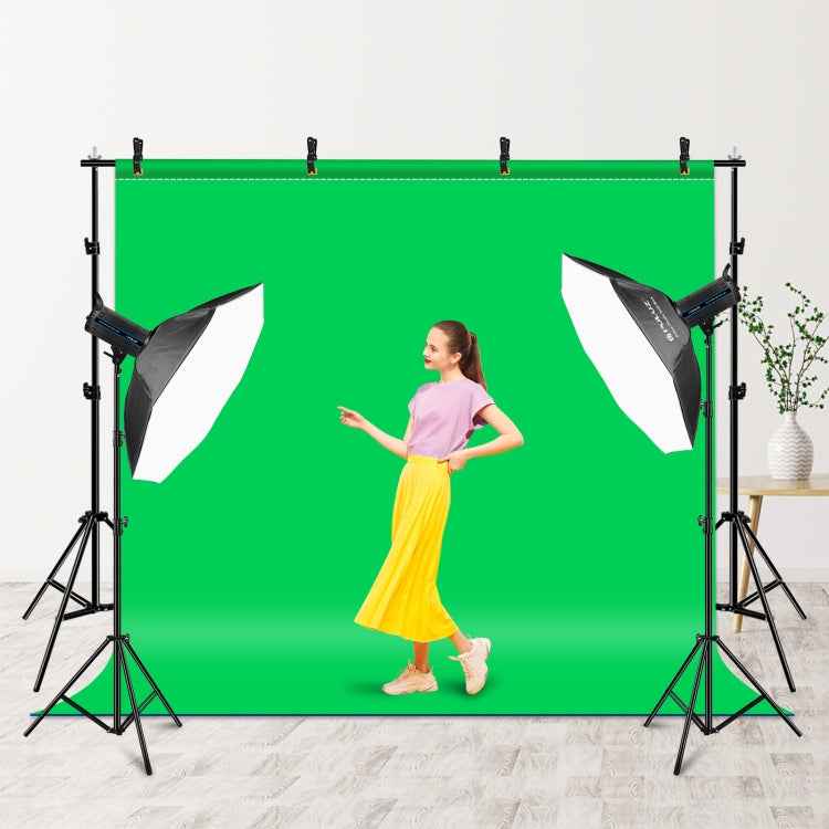 2 x 3m Photo Studio Background Support Stand Backdrop Crossbar Bracket