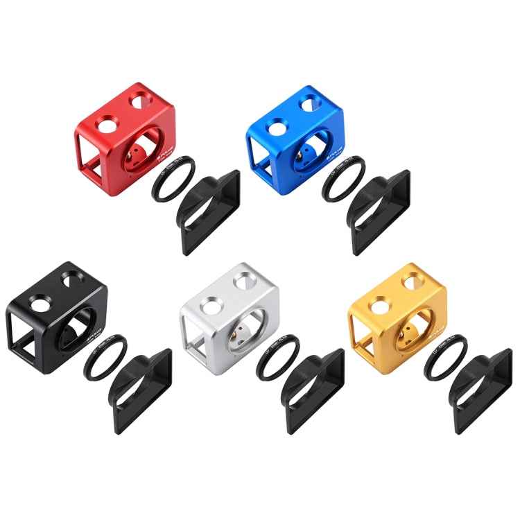 PULUZ for Sony RX0 Aluminum Alloy Protective Cage + 37mm UV Filter Lens + Lens Sunshade with Screws and Screwdrivers