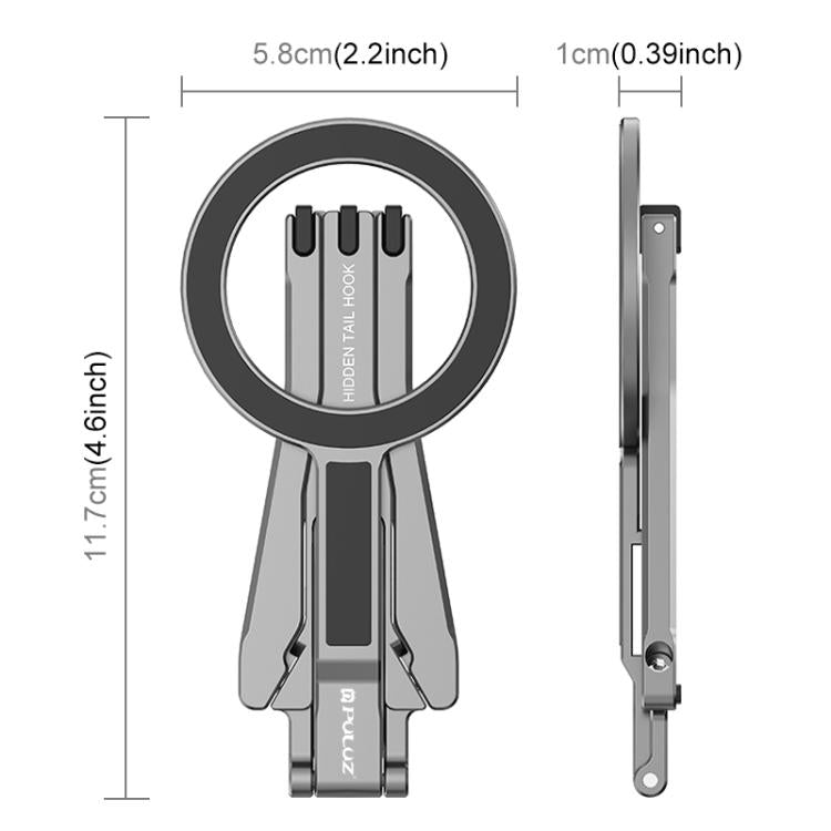 Foldable MagSafe Magnet Tripod Desk Phone Mount Handle Bracket, Desk Phone Mount