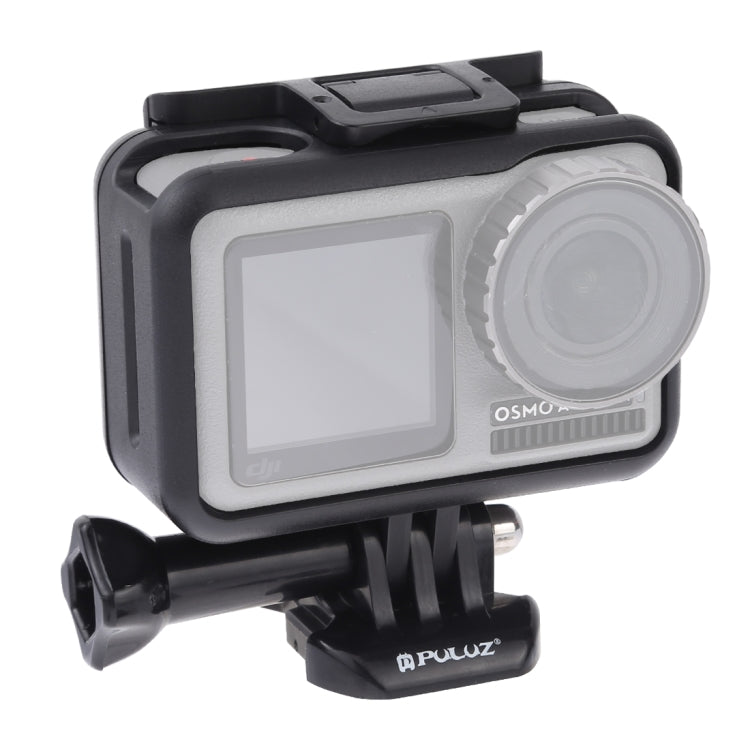 PULUZ Standard Border Frame ABS Protective Cage for DJI Osmo Action, with Buckle Basic Mount & Screw