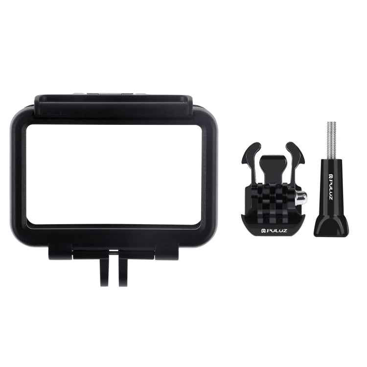 PULUZ Standard Border Frame ABS Protective Cage for DJI Osmo Action, with Buckle Basic Mount & Screw