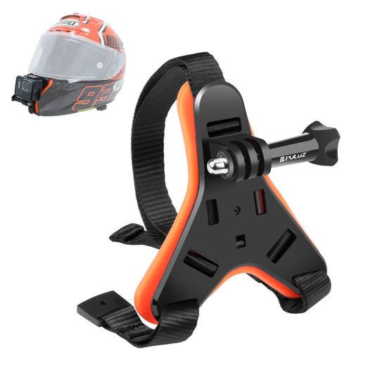PULUZ Motorcycle Helmet Chin Strap Belt Mount for GoPro, Insta360, DJI and Other Action Cameras, Helmet Chin Strap