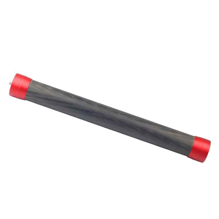 PULUZ Carbon Fiber Extension Monopod Pole Rod Extendable Stick for DJI / MOZA / Feiyu V2 / Zhiyun G5 / SPG Gimbal, Length: 35cm