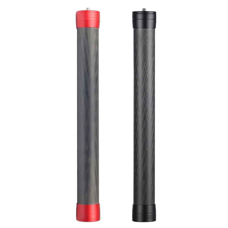 PULUZ Carbon Fiber Extension Monopod Pole Rod Extendable Stick for DJI / MOZA / Feiyu V2 / Zhiyun G5 / SPG Gimbal, Length: 35cm