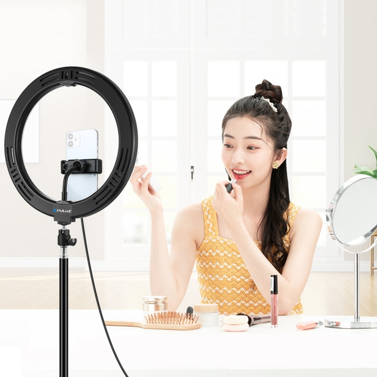 PULUZ Flexible Clip Mount Holder with Clamping Base, Clip Mount (Black)