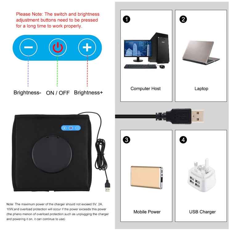 PULUZ 25cm Folding Portable Ring Light Photo Lighting Studio Shooting Tent Box with 12 Colors Backdrops, Size: 25cm x 25cm x 25cm
