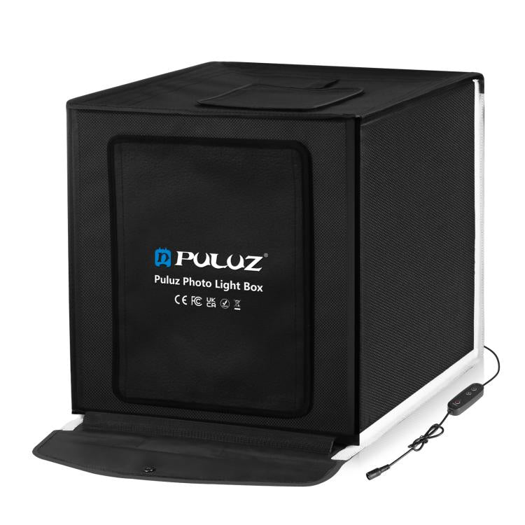 PULUZ 40cm Folding Portable White Light Dimmable Photo Lighting Studio Shooting Tent Box Kit with 6 Colors (Black, Orange, White, Red, Green, Blue) Backdrops