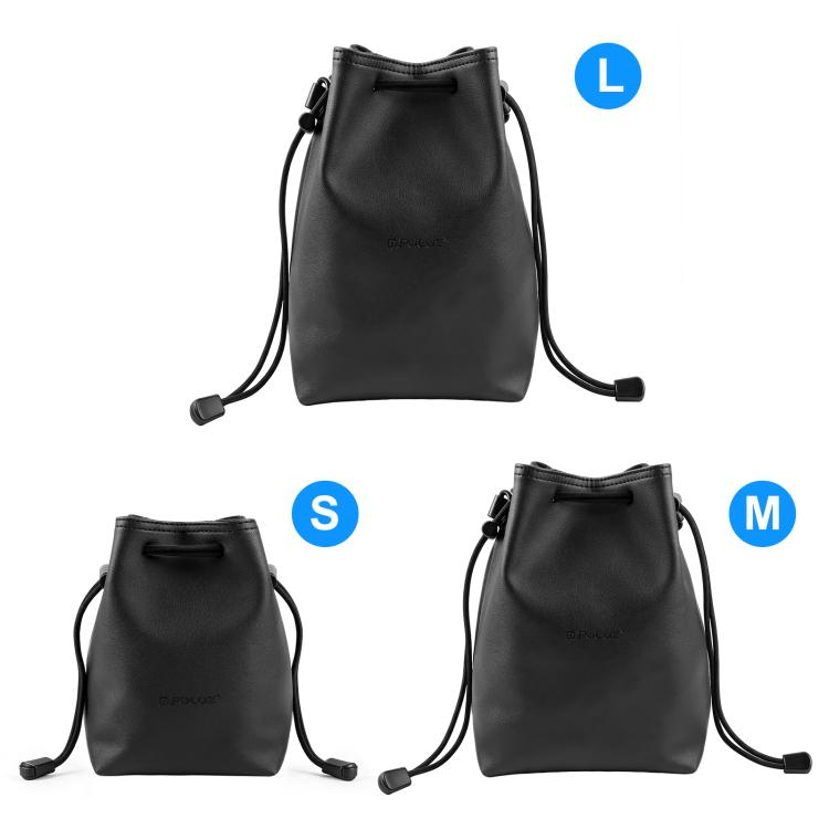 PULUZ Camera Protective Inner Bag Thick Padded Carrying Pouch with Shoulder Strap for Mirrorless & DSLR Cameras, Size: M, Size: M