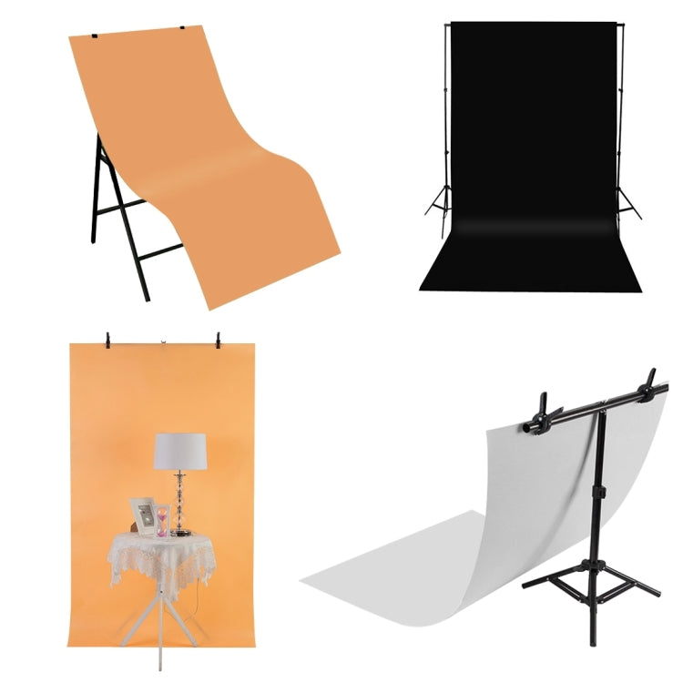 PULUZ Photography Background PVC Paper Kits for Studio Tent Box, Size: 121cm x 58cm, Backdrop 60cm(W)