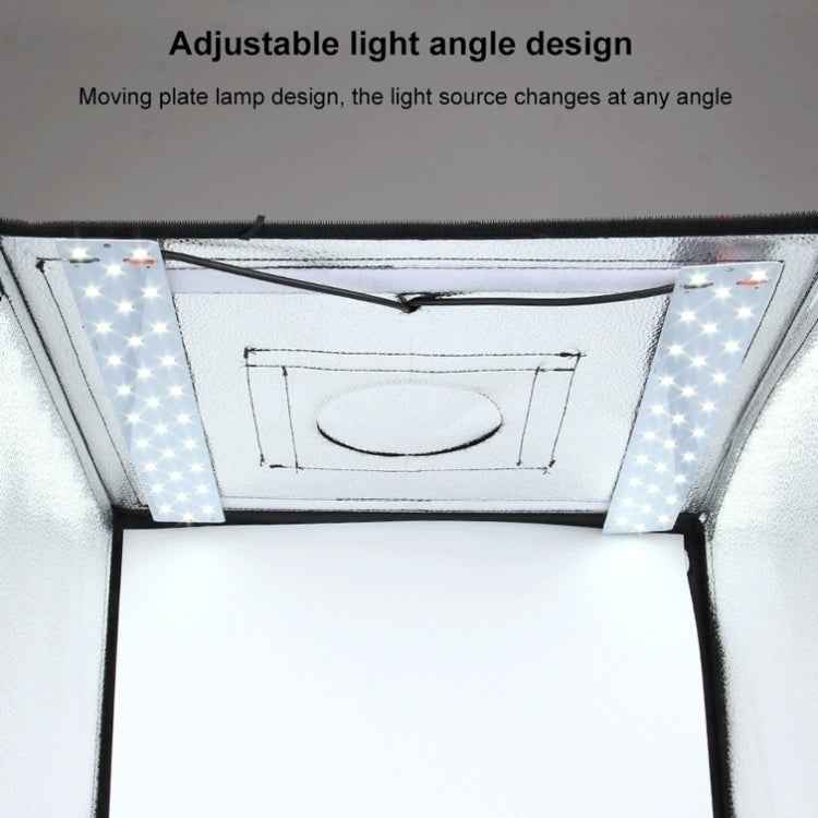 PULUZ 30W 1690LM 60 LEDs SMD 5730 5500K Aluminum Base Light Panel for 60cm Studio Tent