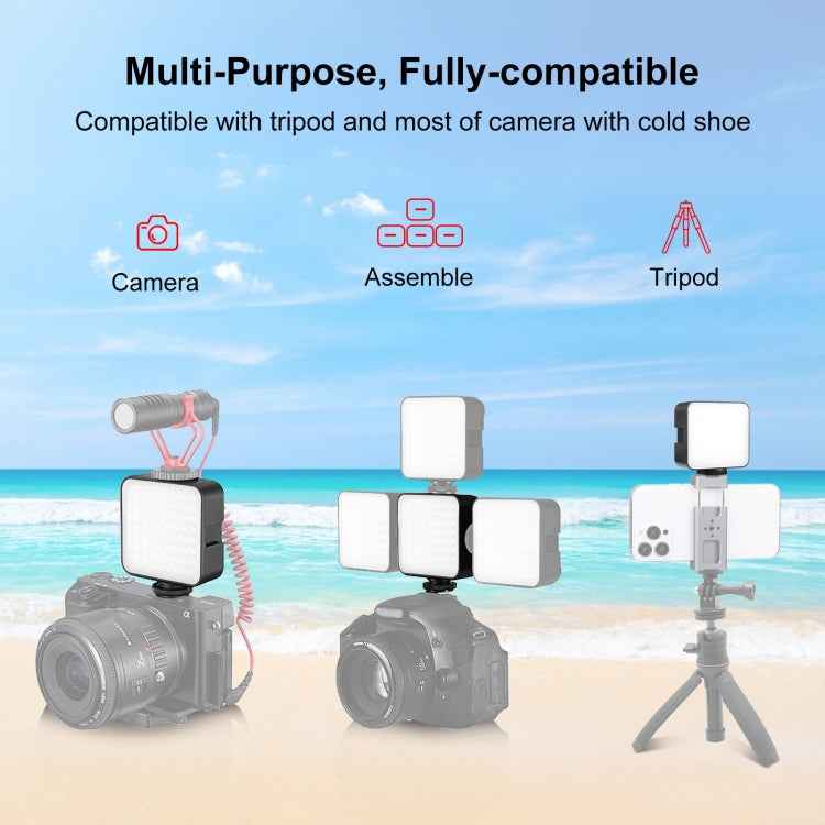PULUZ 64 LED 5W Video Splicing Fill Light for Camera / Video Camcorder