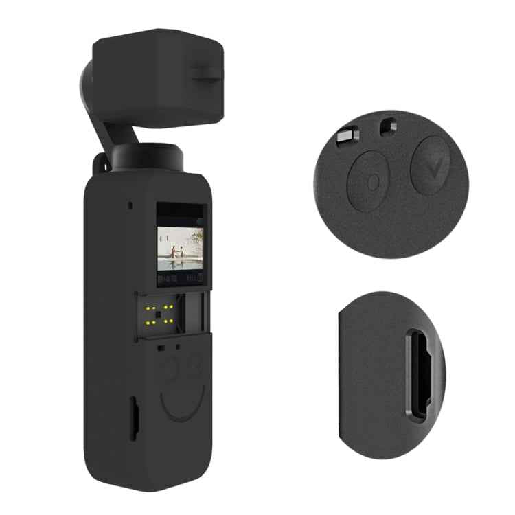 PULUZ  2 in 1 Silicone Cover Case Set for DJI OSMO Pocket 2