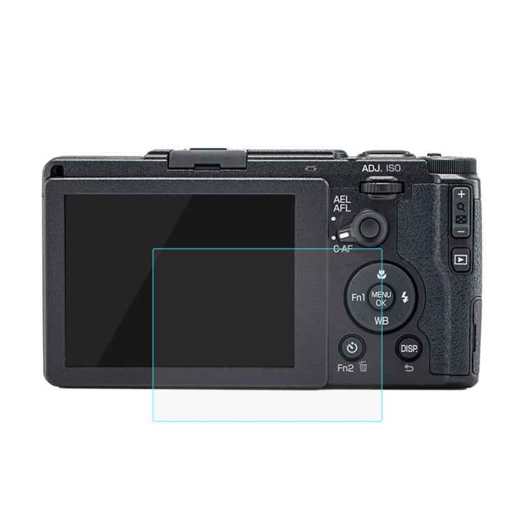 PULUZ 2.5D 9H Tempered Glass Film for Ricoh GR II /  GR, Compatible with Casio ZS29 / ZS28 / ZS27 / Z550, Panasonic SZ10, Sony A58 / 55 / DSC-WX60 / DSC-W730, Canon IXY210 / A3300 /  SX70 / S90 / G1X