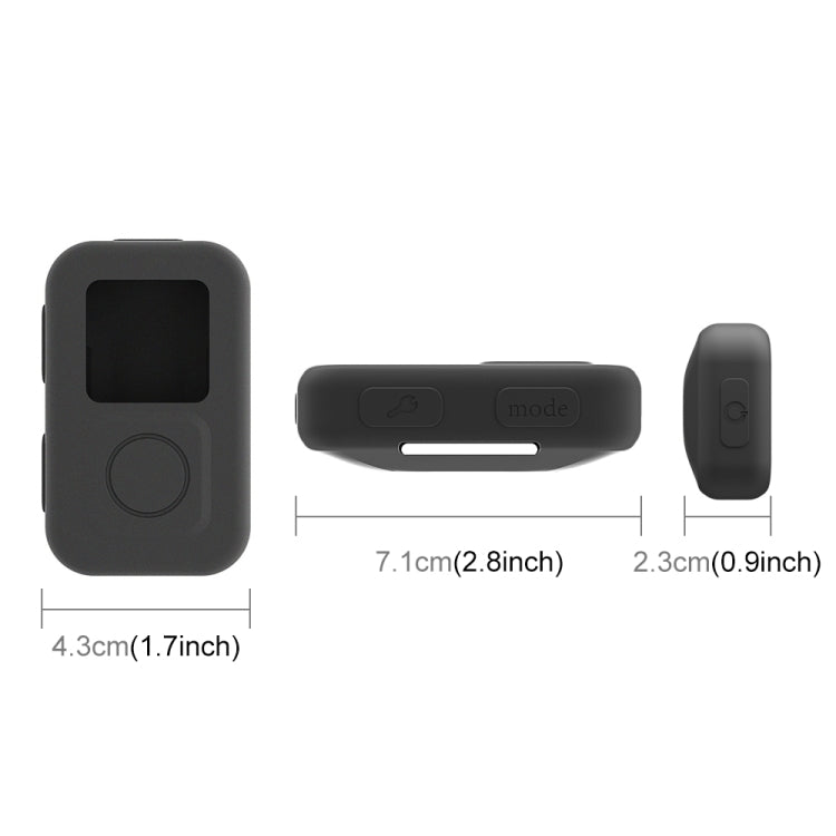 PULUZ Silicone Protective Case for GoPro HERO10 Black WiFi Remote