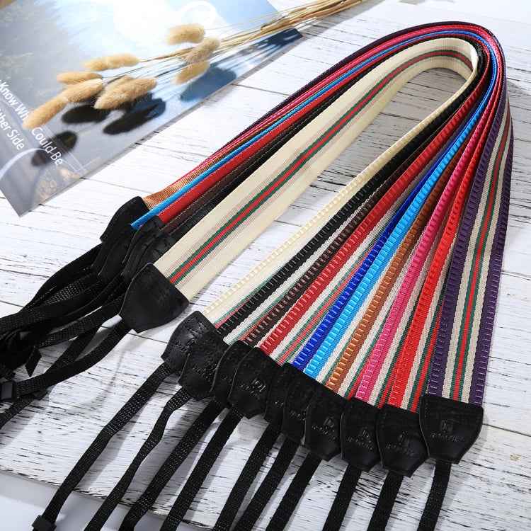 PULUZ Stripe Style  Series Shoulder Neck Strap Camera Strap for SLR / DSLR Cameras, Stripe 10, Stripe 9, Stripe 8, Stripe 7, Stripe 6, Stripe 5, Stripe 4, Stripe 3, Stripe 2, Stripe 1