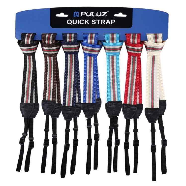 PULUZ Stripe Style  Series Shoulder Neck Strap Camera Strap for SLR / DSLR Cameras, Stripe 10, Stripe 9, Stripe 8, Stripe 7, Stripe 6, Stripe 5, Stripe 4, Stripe 3, Stripe 2, Stripe 1