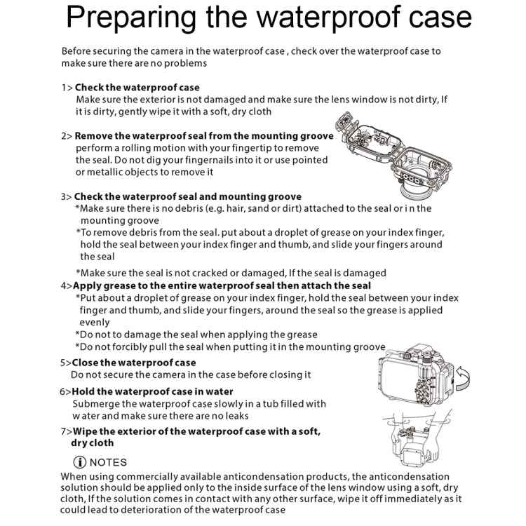 PULUZ 40m Underwater Depth Diving Case Waterproof Camera Housing for Sony RX100 III