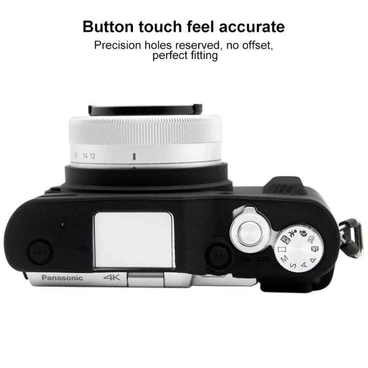 PULUZ Soft Silicone Protective Case for Panasonic Lumix GF10