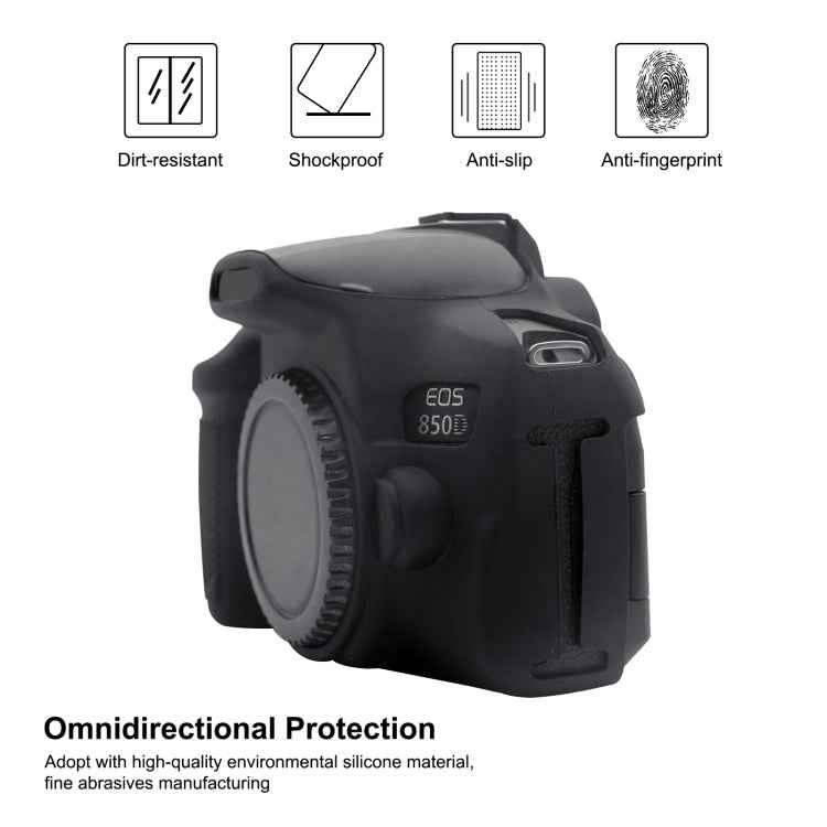 PULUZ Soft Silicone Protective Case for Canon EOS 850D