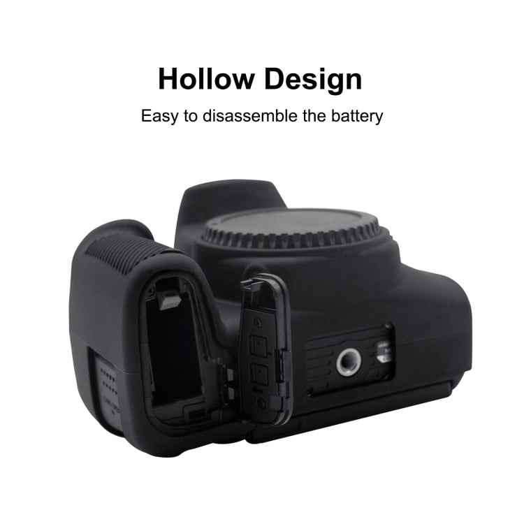 PULUZ Soft Silicone Protective Case for Canon EOS 850D