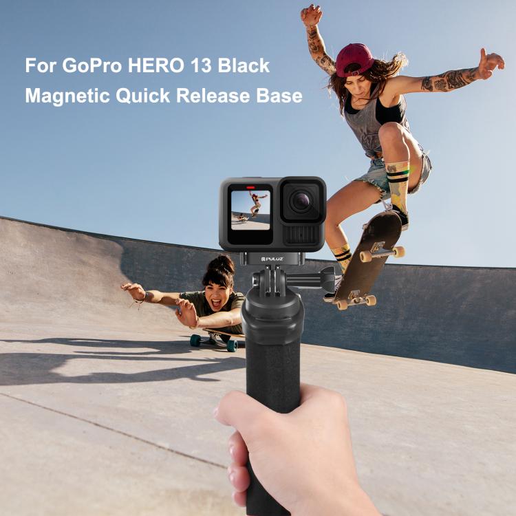 For GoPro HERO13 Black PULUZ Magnetic Quick Release Metal Base, For GoPro HERO13 Black / MAX2
