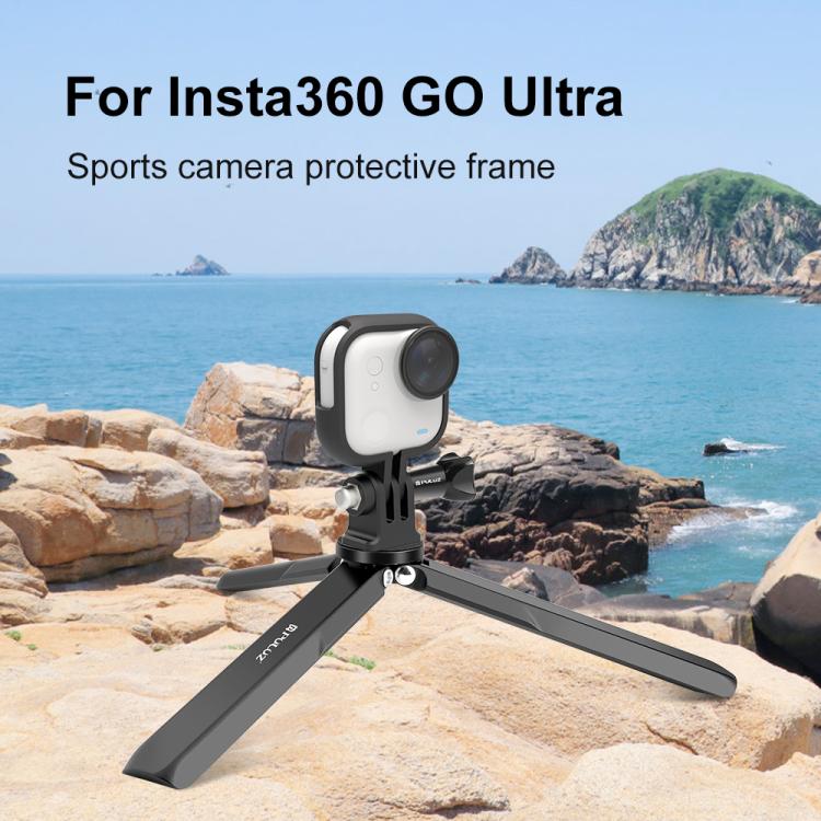 For Insta360 GO Ultra PULUZ PC Plastic Frame Adapter Base Mount, Plastic Frame