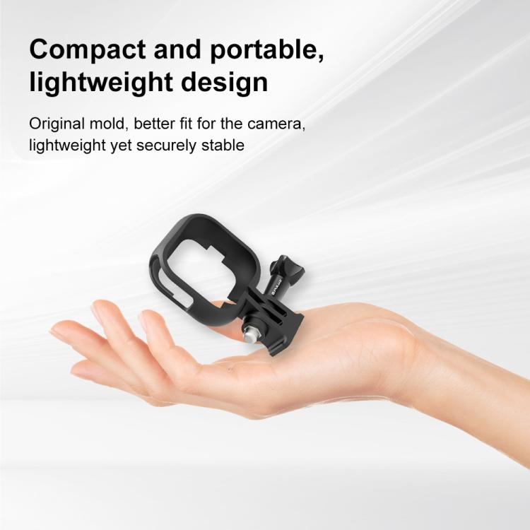 For Insta360 GO Ultra PULUZ PC Plastic Frame Adapter Base Mount, Plastic Frame