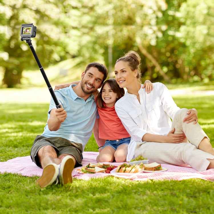 PULUZ 73.5cm Metal Selfie Stick Monopod with Invisible Adapter Base & Screw for Insta360 One RS / X2 / X3 / DJI Osmo 360