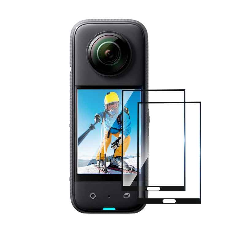 For Insta360 X3 PULUZ 2pcs Curved  HD Screen Film
