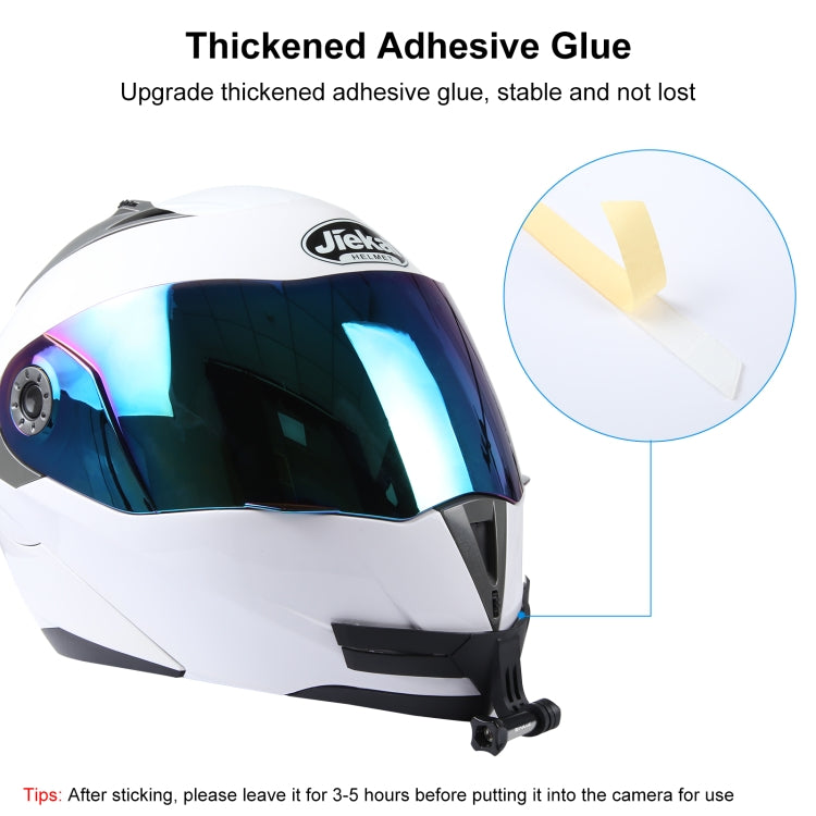 PULUZ Bending Action Camera Motorcycle Helmet Chin Mount