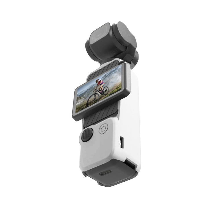 For DJI OSMO Pocket 3 PULUZ  3 in 1 Silicone Cover Case Set, Silicone Case White, Silicone Case Black, Silicone Case Red