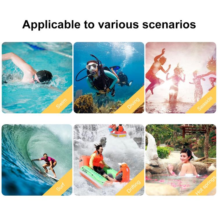 PULUZ 40m/130ft Waterproof Diving Case for iPhone 16 / 15 / 15 Pro / 14 / 14 Pro / 13 / 13 Pro / 12 / 12 Pro, with One-way Valve Photo Video Taking Underwater Housing Cover, For iPhone 16 / 15 / 15 Pro