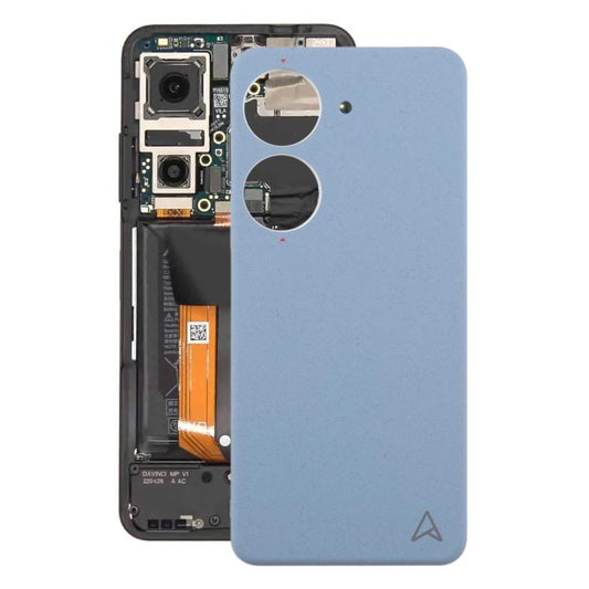 For Asus Zenfone 10 AI2302 Leather Material Battery Back Cover, For Asus Zenfone 10(Leather Material)