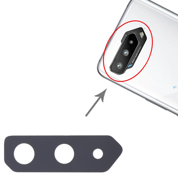 For Asus ROG Phone 5 ZS673KS I005DA Back Camera Lens, For Asus ROG Phone 5