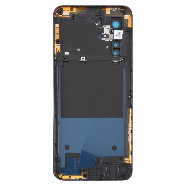 For ZTE Axon 40 Lite Plastic Battery Back Cover with Middle Frame / Camera Lens Cover