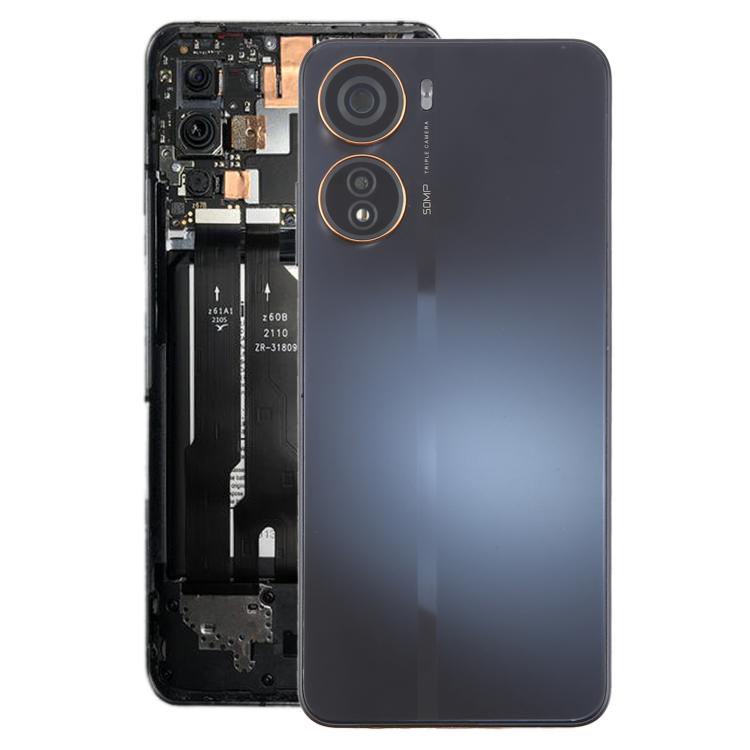 For ZTE Axon 40 Lite Plastic Battery Back Cover with Middle Frame / Camera Lens Cover, For ZTE Axon 40 Lite