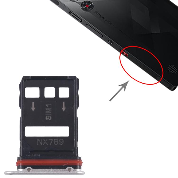 For ZTE nubia RedMagic 10 Pro SIM + SIM Card Tray, For ZTE nubia RedMagic 10 Pro