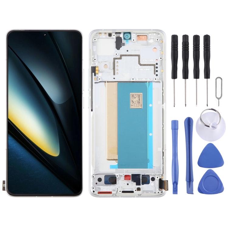 For Xiaomi Poco F6 Pro AMOLED Original LCD Screen Digitizer Full Assembly with Frame