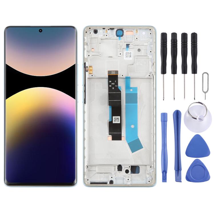 For Xiaomi Redmi Note 14 Pro 4G AMOLED Original LCD Screen Digitizer Full Assembly with Frame, For Xiaomi Redmi Note 14 Pro 4G (Original), For Xiaomi Redmi Note 14 Pro 4G(Original)