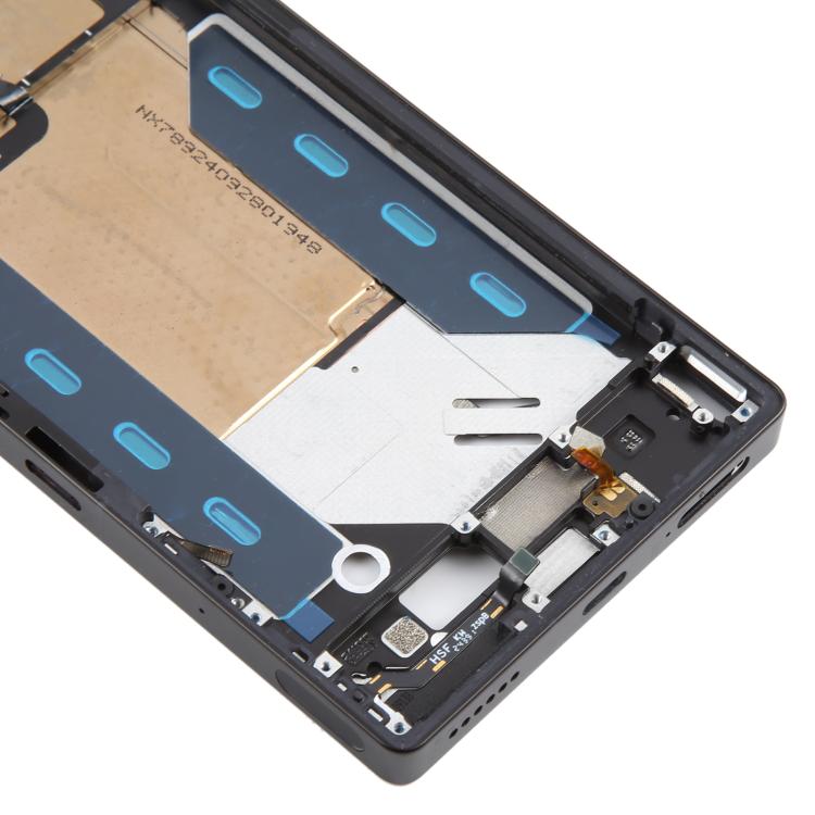 For ZTE nubia RedMagic 10S Pro+ Middle Frame Bezel Plate with In-Display Fingerprint Sensor Flex Cable, For ZTE nubia RedMagic 10S Pro+