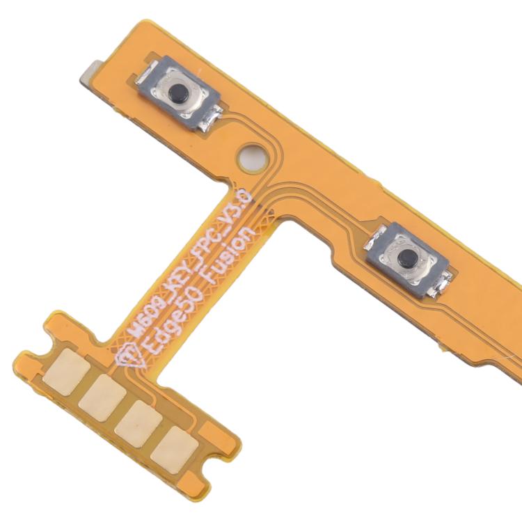 For Motorola Edge 50 Fusion OEM Power Button & Volume Button Flex Cable, For Motorola Edge 50 Fusion
