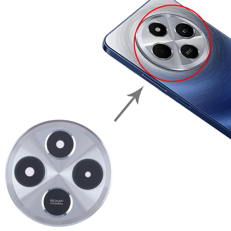 For Xiaomi Redmi 14C 4G OEM Back Camera Lens, For Xiaomi Redmi 14C 4G(Silver), For Xiaomi Redmi 14C 4G (Black), For Xiaomi Redmi 14C 4G(Green), For Xiaomi Redmi 14C 4G(Purple)