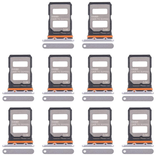 For Xiaomi 14T Pro 5G 10pcs Original SIM Card Tray, For Xiaomi 14T Pro 5G(Original)