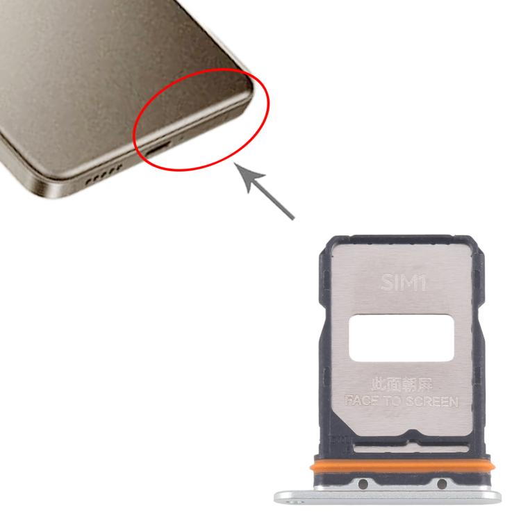 Bandeja para tarjeta SIM original de 10 piezas para Xiaomi Redmi Turbo 4 Pro (original)