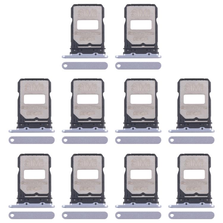 For Xiaomi Poco F7 Pro 10pcs Original SIM Card Tray + SIM Card Tray, For Xiaomi Poco F7 Pro(Original)