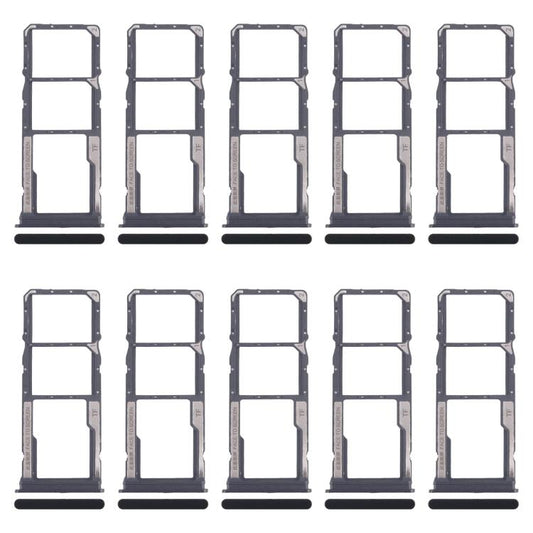 For Xiaomi Redmi 14R 5G 10pcs Original SIM Card Tray + SIM Card Tray + Micro SD Card Tray, For Xiaomi Redmi 14R 5G(Original)
