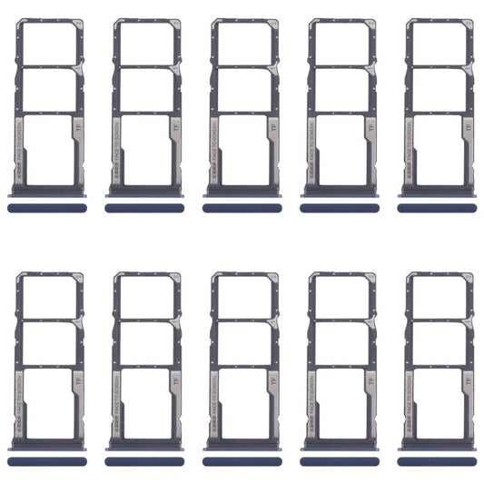 For Xiaomi Redmi 14R 5G 10pcs Original SIM Card Tray + SIM Card Tray + Micro SD Card Tray, For Xiaomi Redmi 14R 5G(Original)