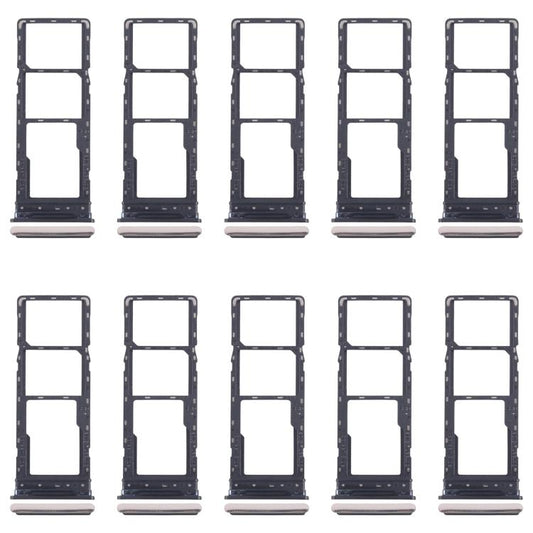 For Tecno Spark 20 Pro 4G 10pcs Original SIM Card Tray + SIM Card Tray + Micro SD Card Tray, For Tecno Spark 20 Pro 4G