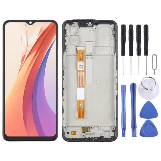 For vivo iQOO Z3 OEM LCD Screen Digitizer Full Assembly with Frame, For vivo iQOO Z3