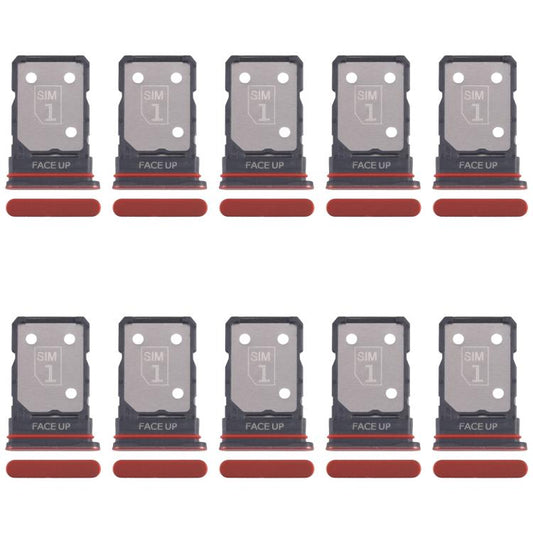 For Motorola Edge 50 Neo 10pcs Original SIM Card Tray + SIM Card Tray, For Motorola Edge 50 Neo